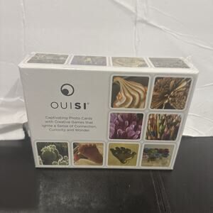 OUISI Original Photo Cards Visual Connection Game 210 Cards 12 Games Ages 4+